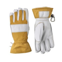 Hestra Falt Guide Glove in Natural Yellow and Off White